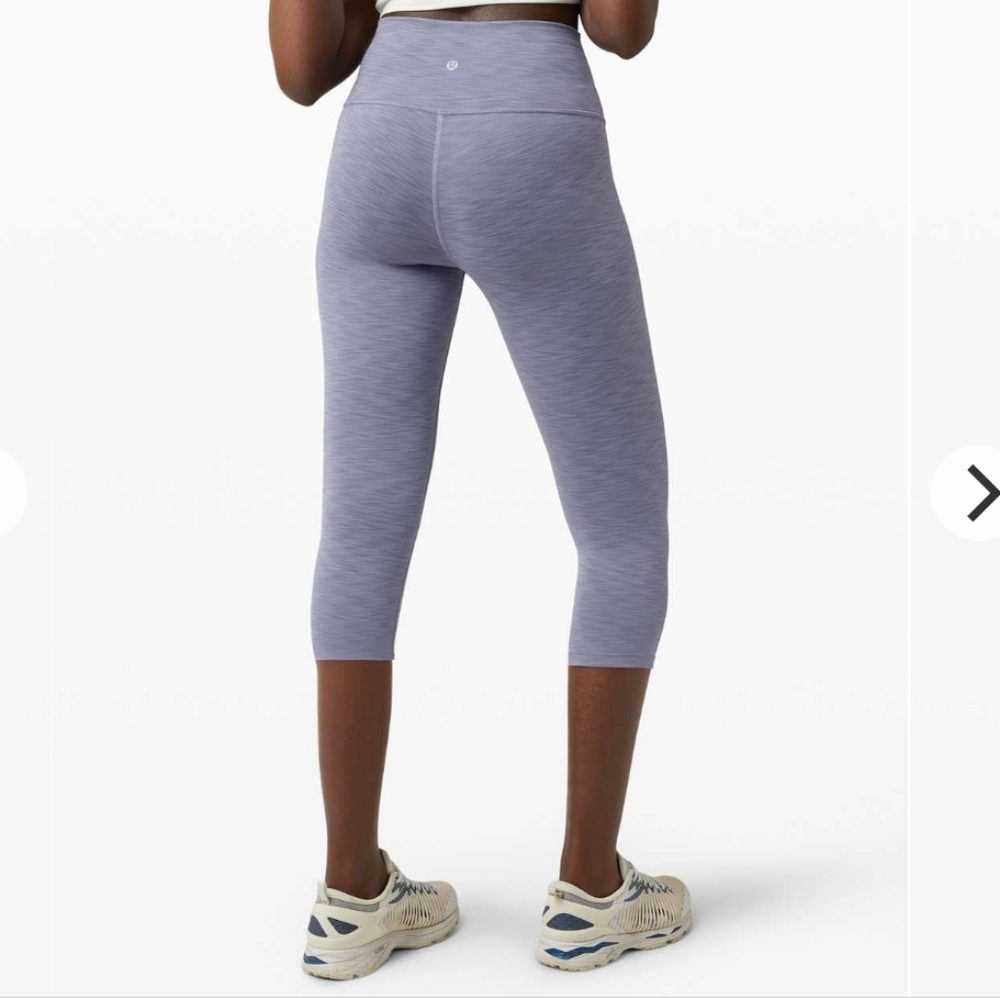Lululemon Wunder Train Crop 21" sz4